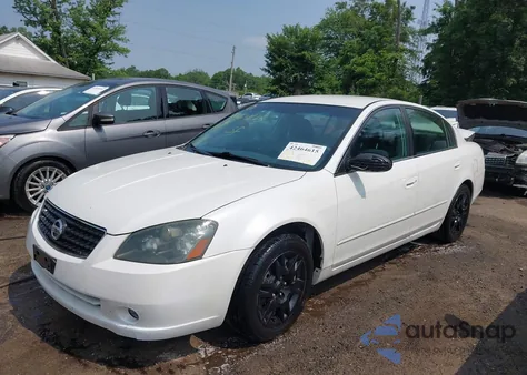 2006 Nissan Altima 2.5 S from USA, damaged, VIN 1N4AL11E46C193990